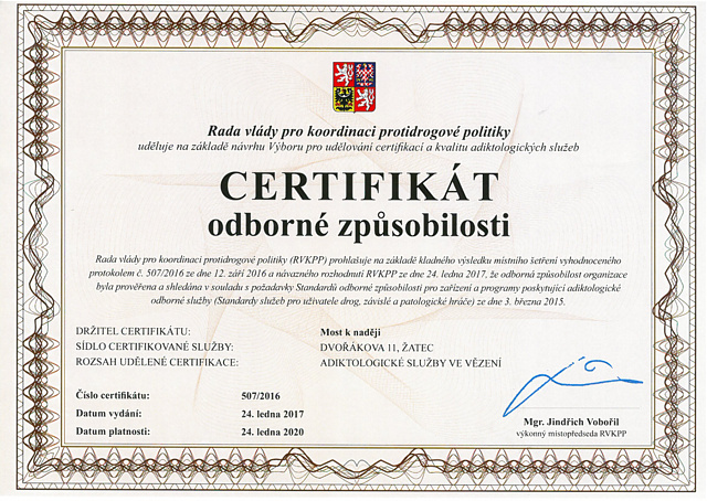 Most k naději — Protidrogové programy v penitenciárních zařízeních - foto 9