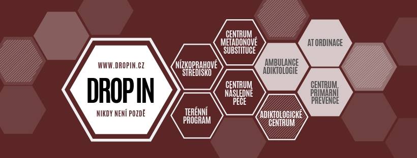 Středisko prevence a léčby drogových závislostí - DROP IN — Nízkoprahové středisko DROP IN, o.p.s. - 110 00 Praha 1